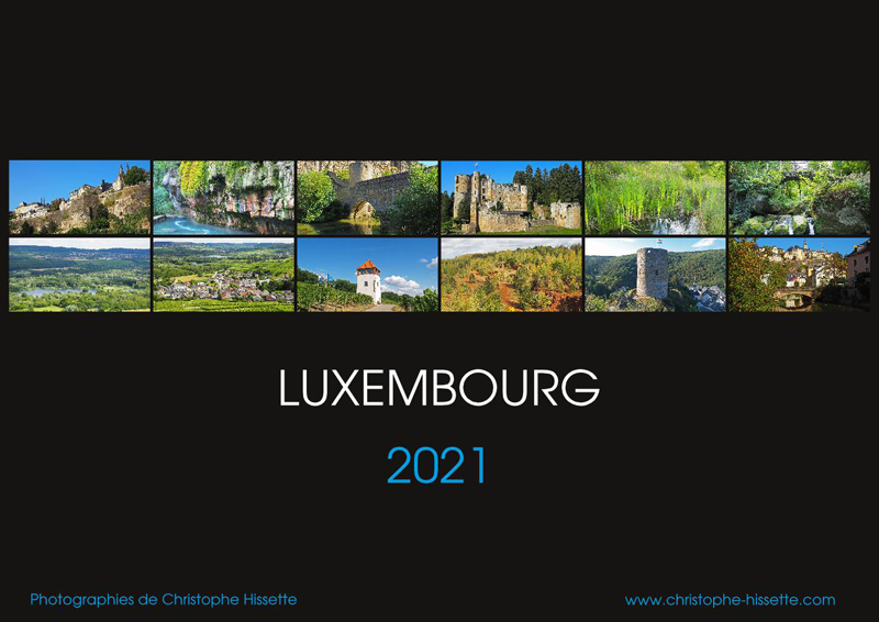 Calendrier photo Luxembourg 2021